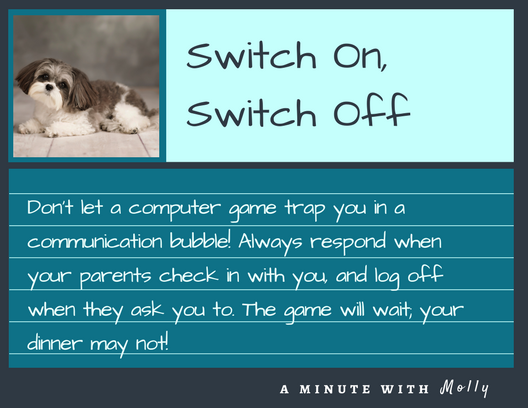 Minute With Molly #27: Switch On, Switch Off